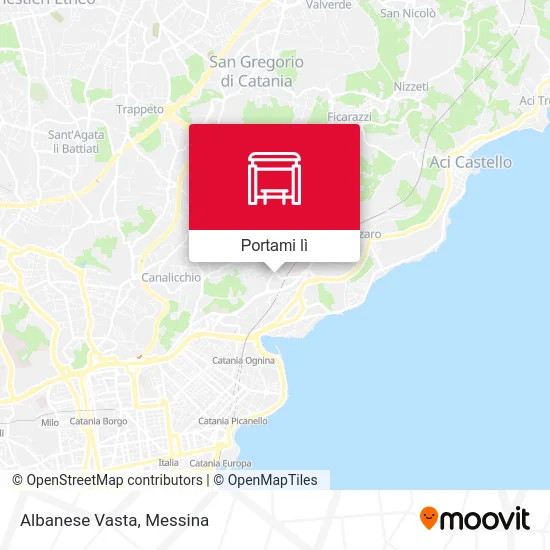 Mappa Albanese Vasta