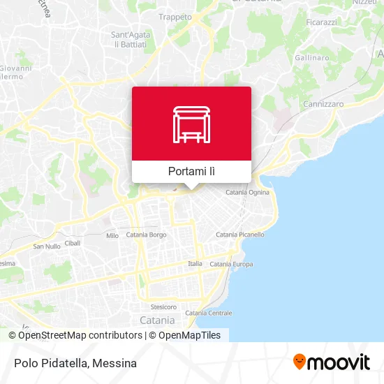 Mappa Polo Pidatella