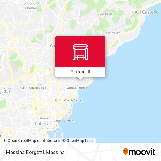 Mappa Messina Borgetti