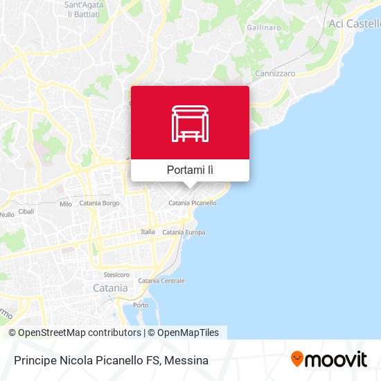Mappa Principe Nicola Picanello FS