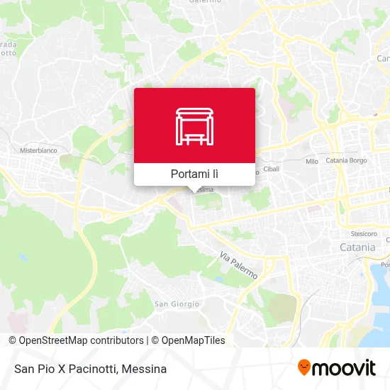 Mappa San Pio X Pacinotti