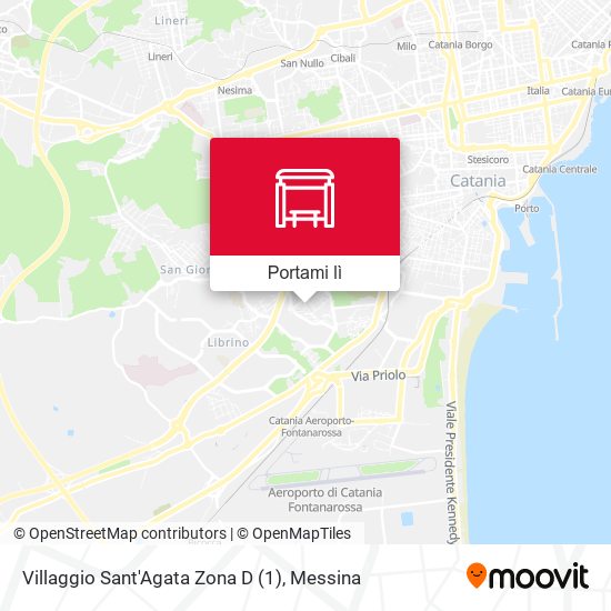 Mappa Villaggio Sant'Agata Zona D (1)