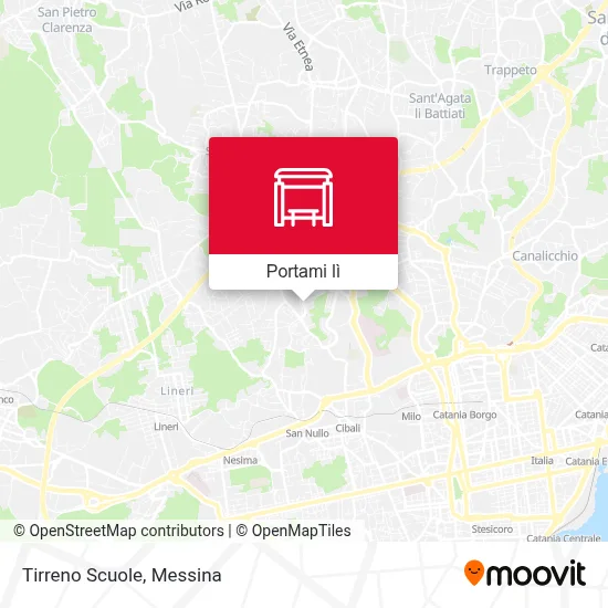 Mappa Tirreno Scuole