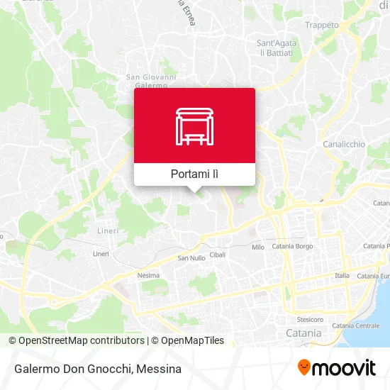Mappa Galermo Don Gnocchi