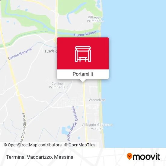 Mappa Terminal Vaccarizzo