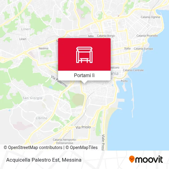 Mappa Acquicella Palestro Est