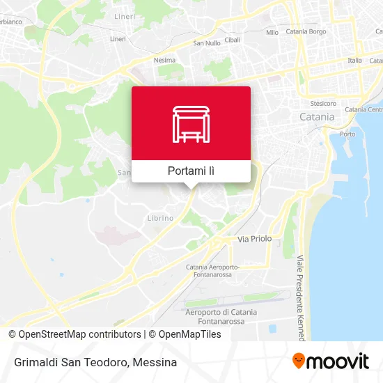 Mappa Grimaldi San Teodoro