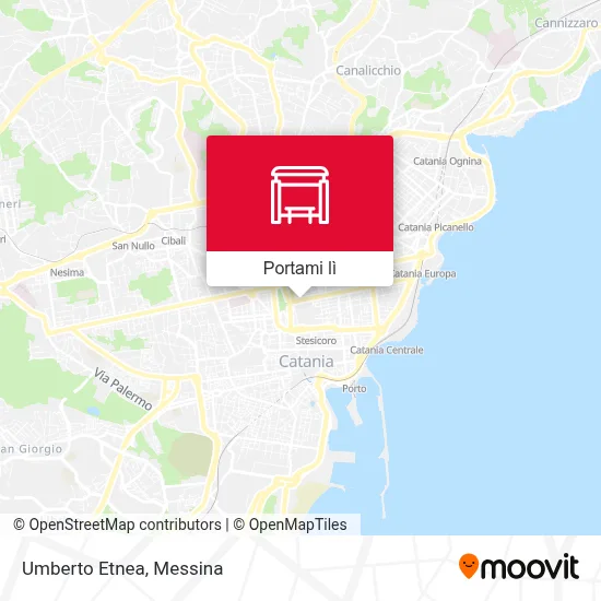 Mappa Umberto Etnea