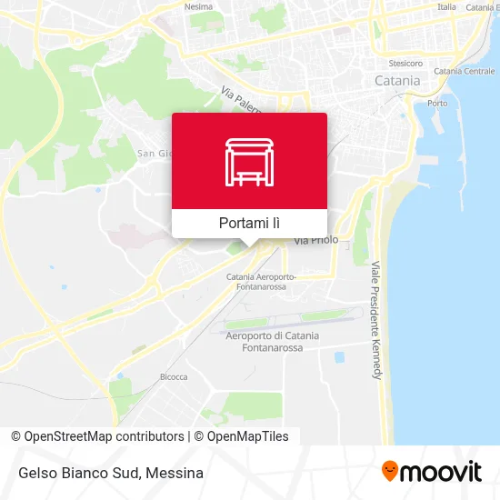 Mappa Gelso Bianco Sud