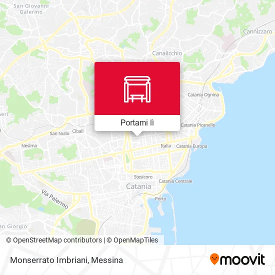 Mappa Monserrato Imbriani