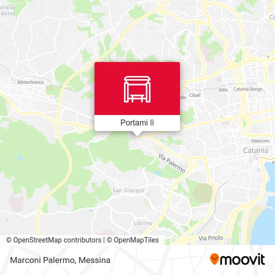 Mappa Marconi Palermo