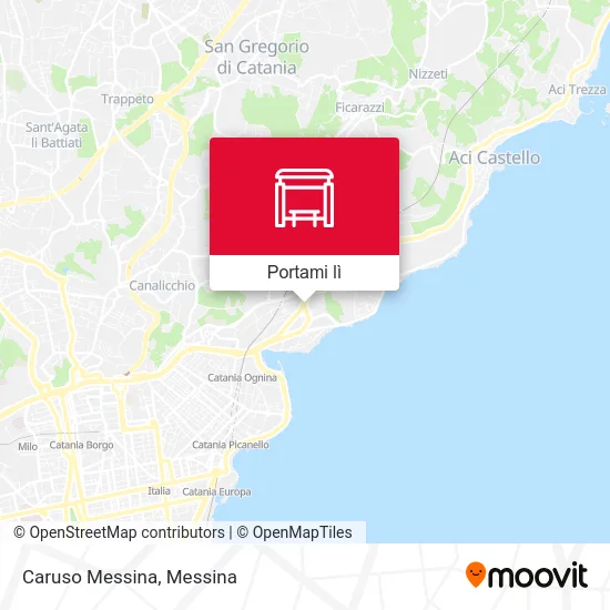 Mappa Caruso Messina