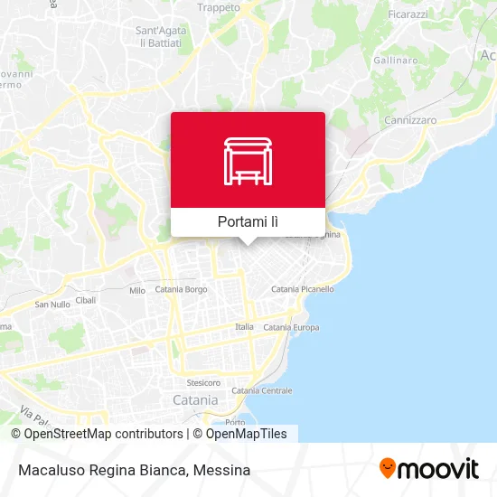 Mappa Macaluso Regina Bianca