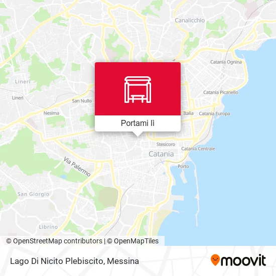 Mappa Lago Di Nicito Plebiscito