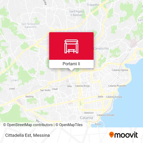 Mappa Cittadella Est