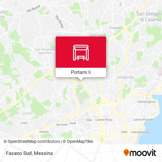 Mappa Fasano Sud
