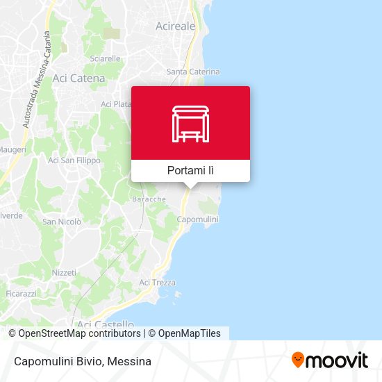 Mappa Capomulini Bivio