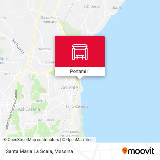 Mappa Santa Maria La Scala