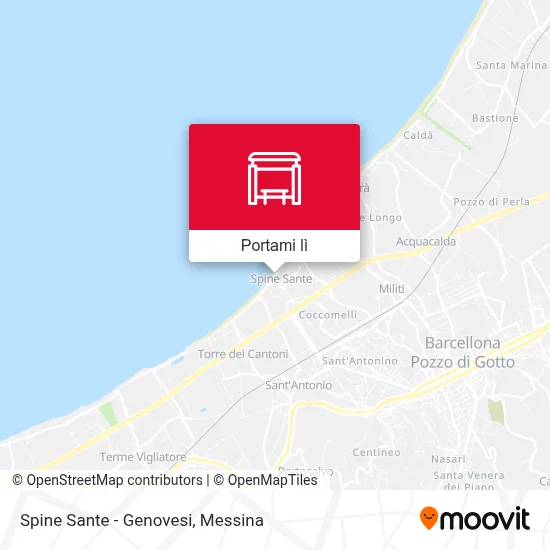 Mappa Spine Sante - Genovesi