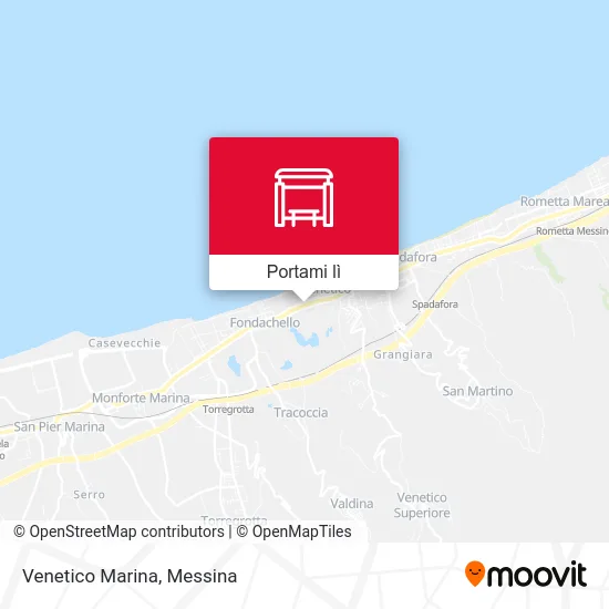 Mappa Venetico Marina