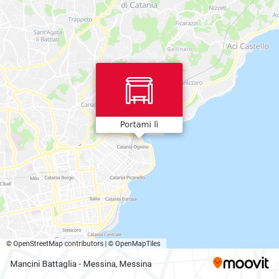 Mappa Mancini Battaglia - Messina