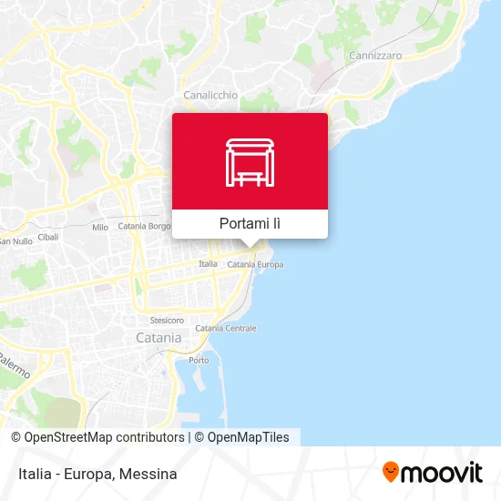 Mappa Italia - Europa