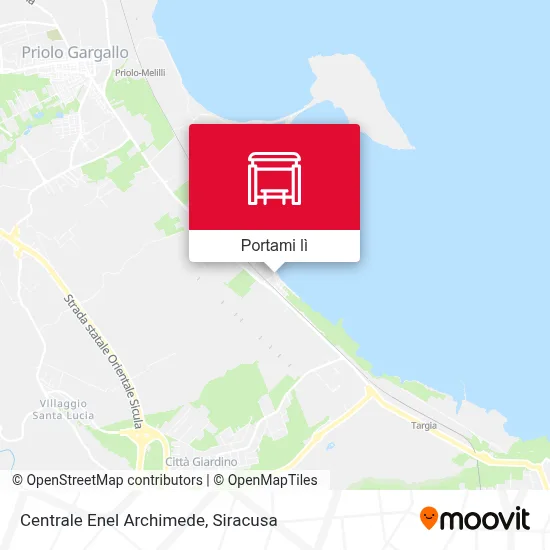 Mappa Centrale Enel Archimede