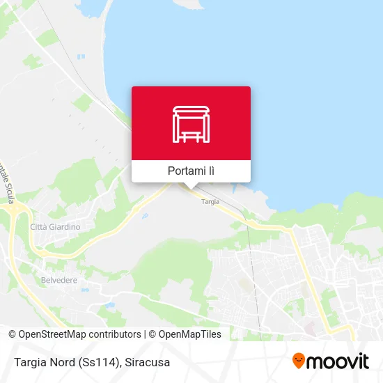 Mappa Targia Nord (Ss114)