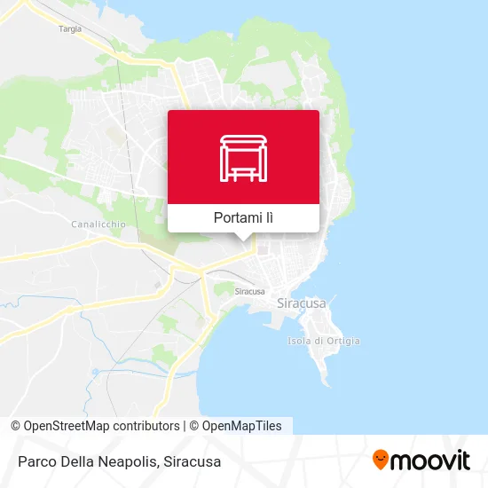 Mappa Parco Della Neapolis