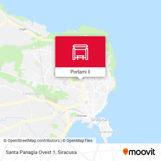 Mappa Santa Panagia Ovest 1