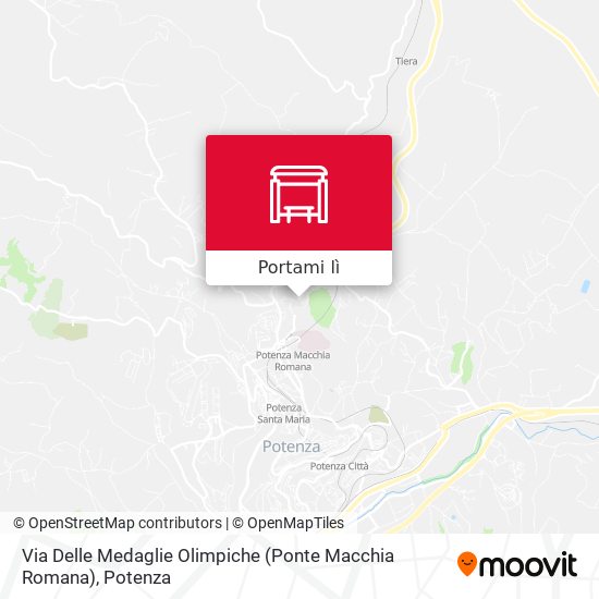 Mappa Via Delle Medaglie Olimpiche (Ponte Macchia Romana)