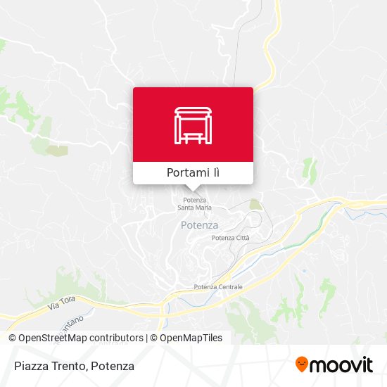 Mappa Piazza Trento