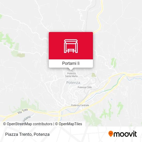 Mappa Piazza Trento