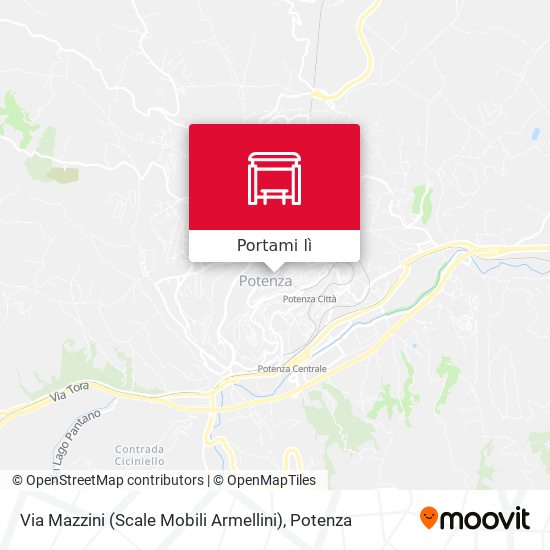 Mappa Via Mazzini (Scale Mobili Armellini)