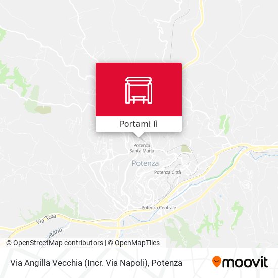 Mappa Via Angilla Vecchia (Incr. Via Napoli)