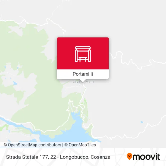 Mappa Strada Statale 177, 22 - Longobucco