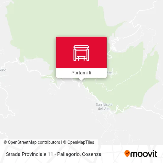 Mappa Strada Provinciale 11 - Pallagorio
