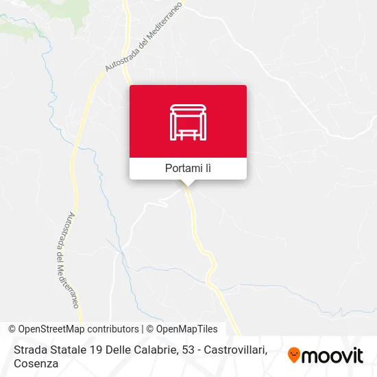 Mappa Strada Statale 19 Delle Calabrie, 53 - Castrovillari