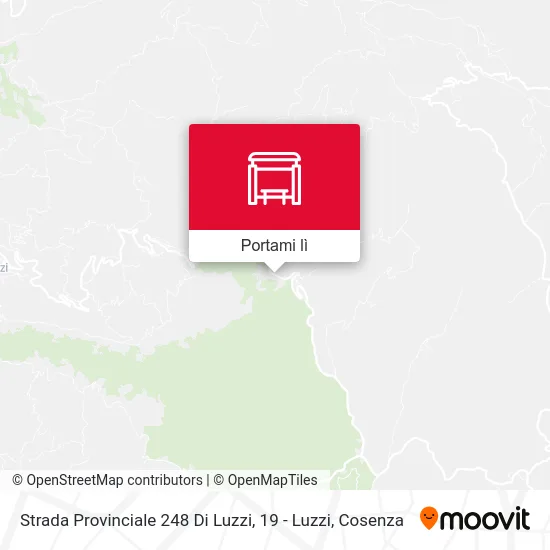 Mappa Strada Provinciale 248 Di Luzzi, 19 - Luzzi