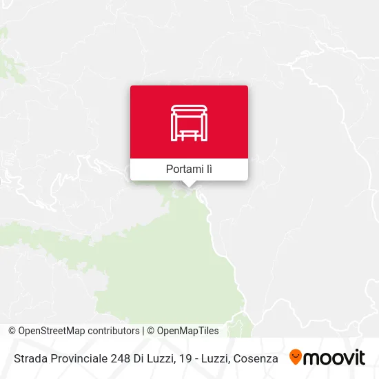 Mappa Strada Provinciale 248 Di Luzzi, 19 - Luzzi