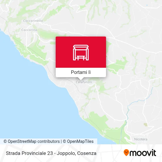 Mappa Strada Provinciale 23 - Joppolo