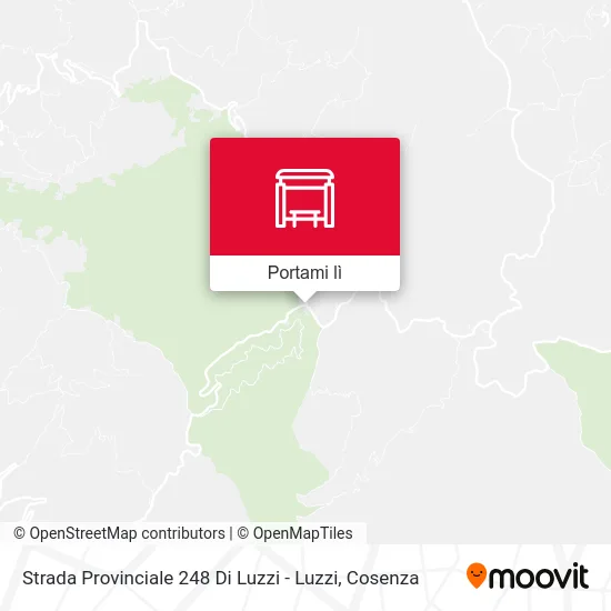 Mappa Strada Provinciale 248 Di Luzzi - Luzzi