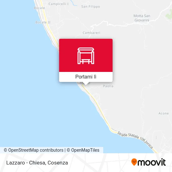 Mappa Lazzaro  -  Chiesa