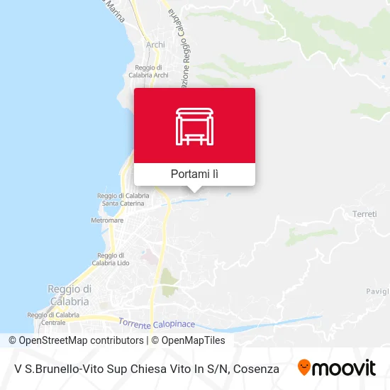 Mappa V S.Brunello-Vito Sup Chiesa Vito In S / N