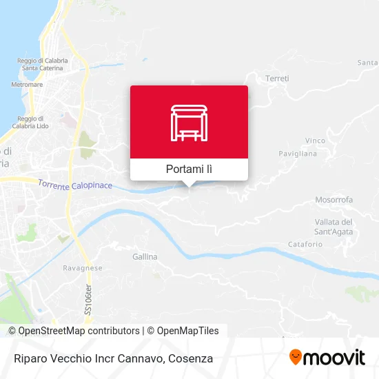 Mappa Riparo Vecchio Incr Cannavo