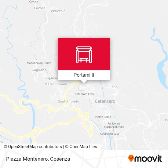 Mappa Piazza Montenero