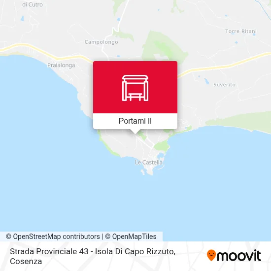 Mappa Strada Provinciale 43 - Isola Di Capo Rizzuto