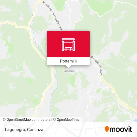 Mappa Lagonegro