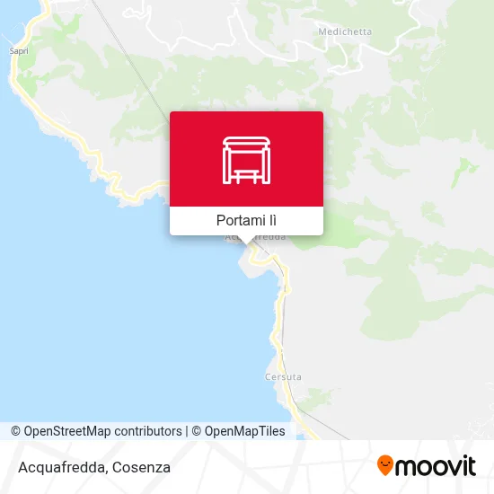 Mappa Acquafredda