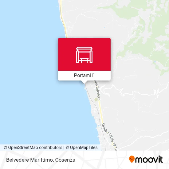 Mappa Belvedere Marittimo